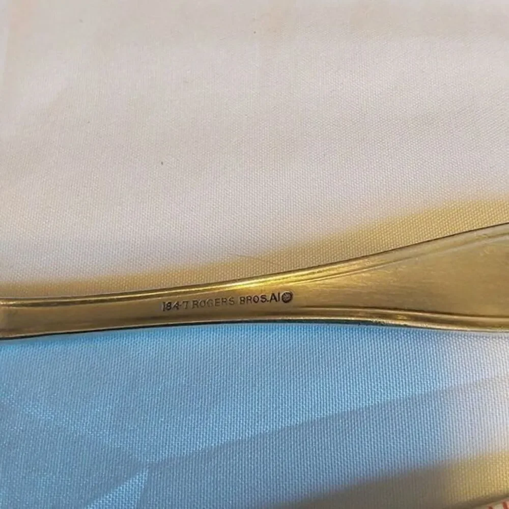 Silverplate International 1847 Rogers‎ Bros AVON PRESERVE  SPOON  7 1/2